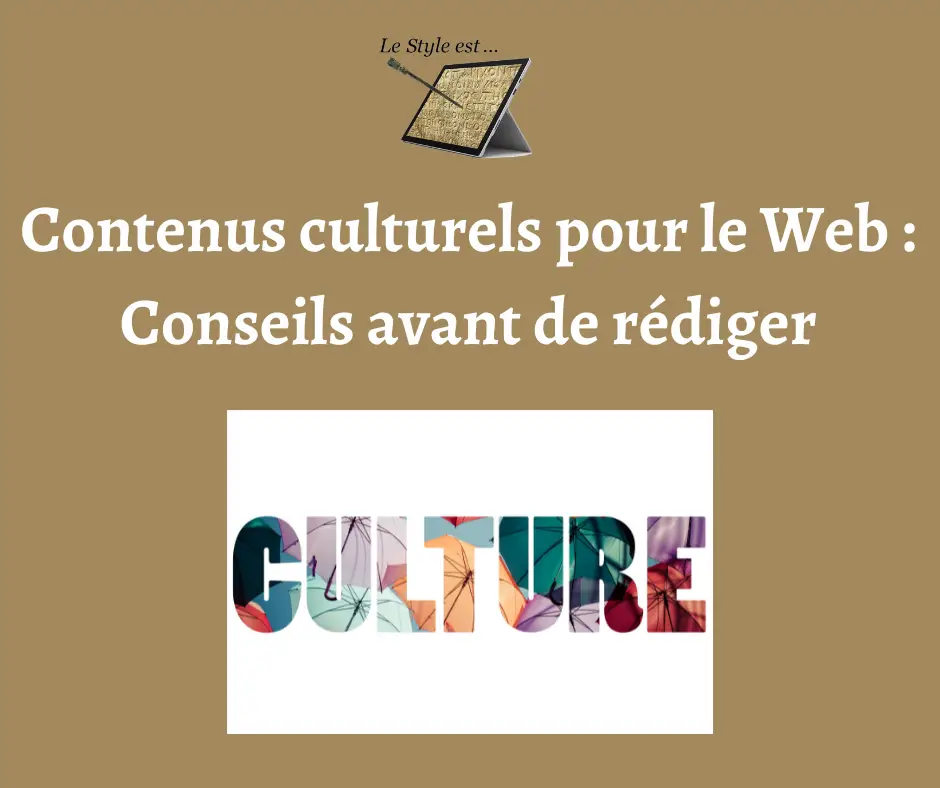 contenus culturels web