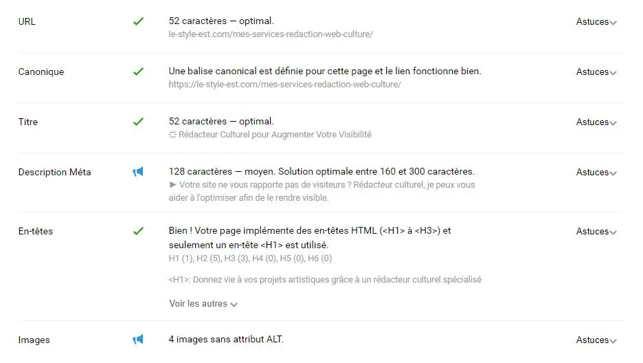 auditer son site gratuitement grâce à SeoQuake